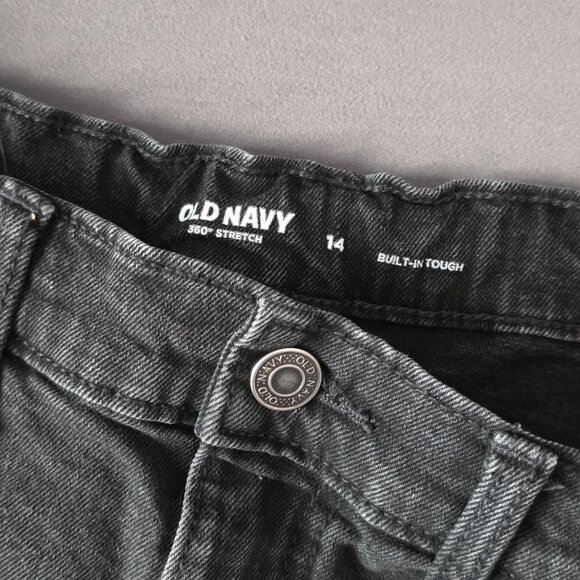 Old Navy Boys Jean Shorts Bundle – Size XL (14–16) – 5 Pairs - Picture 3 of 11